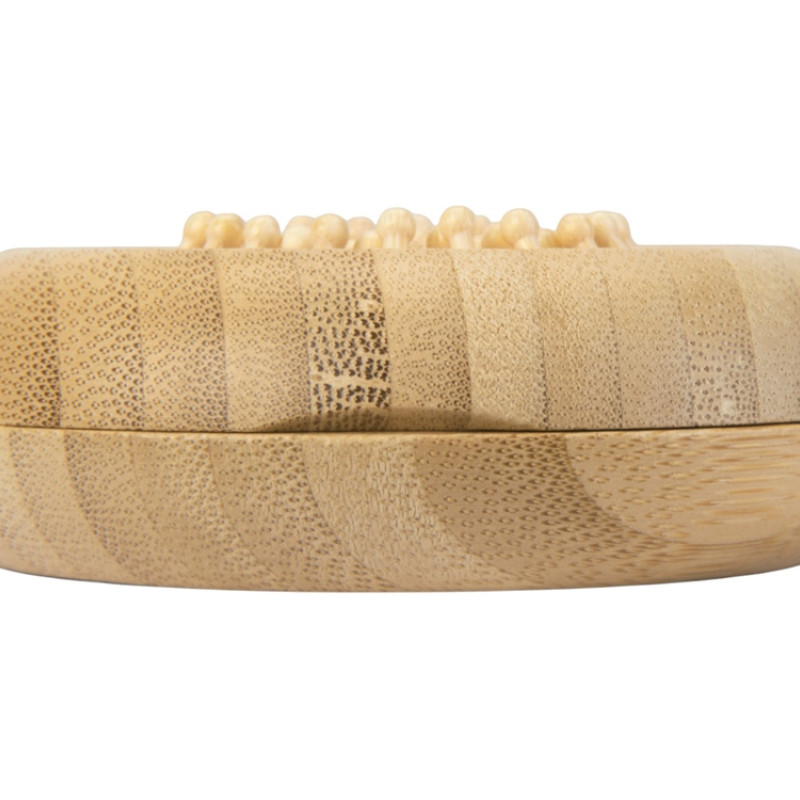 Расческа с зеркалом из бамбука "Daisy", натуральный Расческа с зеркалом из бамбука "Daisy", натуральный