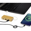 USB-концентратор Tapas из бамбука, натуральный
