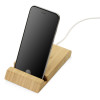 Беспроводное зарядное устройство из бамбука «Jetty», 10 Вт, натуральный