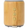 Портативная колонка из бамбука "Bongo", натуральный