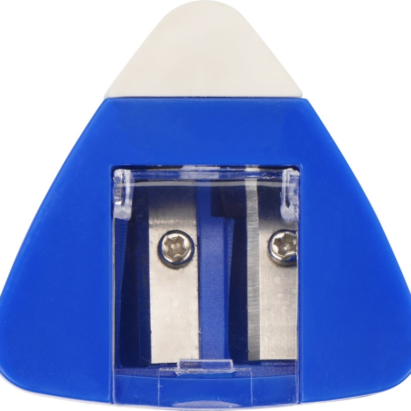 Точилка с ластиком "Easy duo", синий