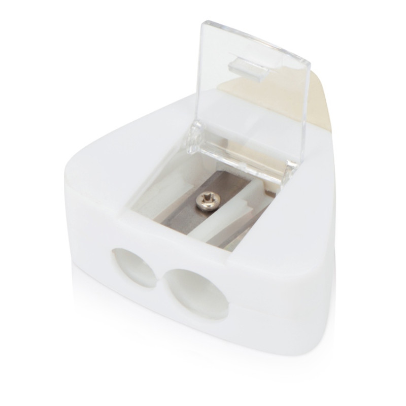 Точилка с ластиком "Easy duo", белый