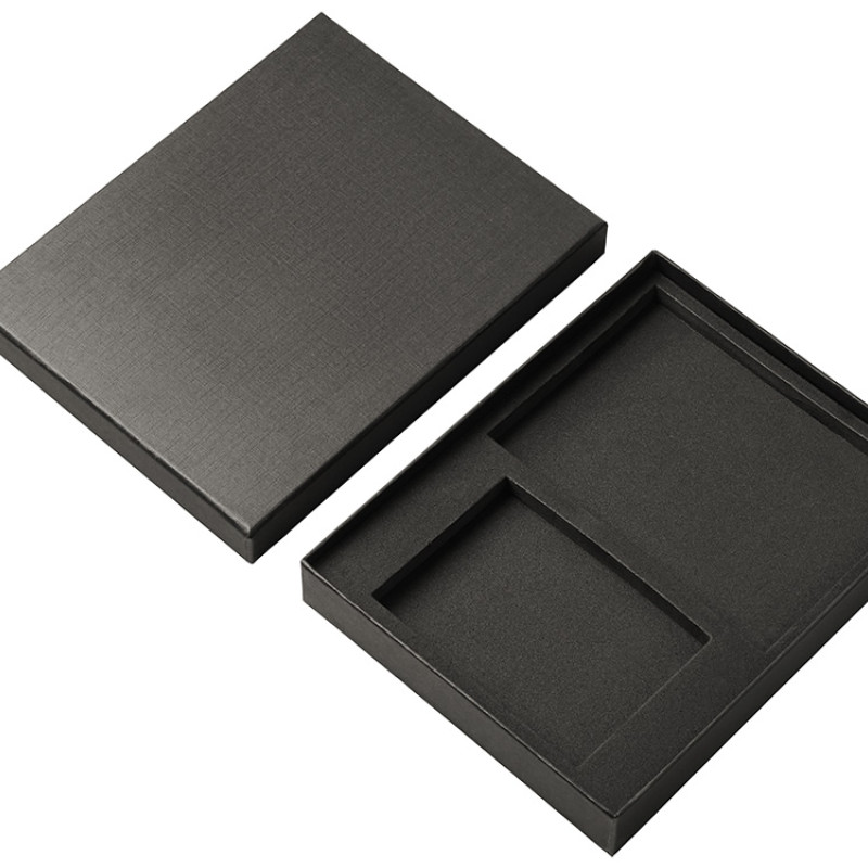 Подарочный набор "Consul": обложка для паспорта и картхолдер, серый Подарочный набор "Consul": обложка для паспорта и картхолдер, серый