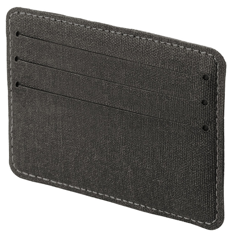 Подарочный набор "Consul": обложка для паспорта и картхолдер, серый Подарочный набор "Consul": обложка для паспорта и картхолдер, серый