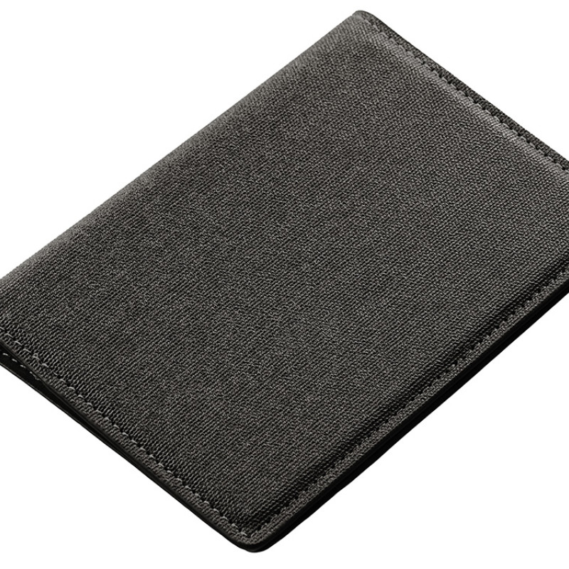 Подарочный набор "Consul": обложка для паспорта и картхолдер, серый Подарочный набор "Consul": обложка для паспорта и картхолдер, серый