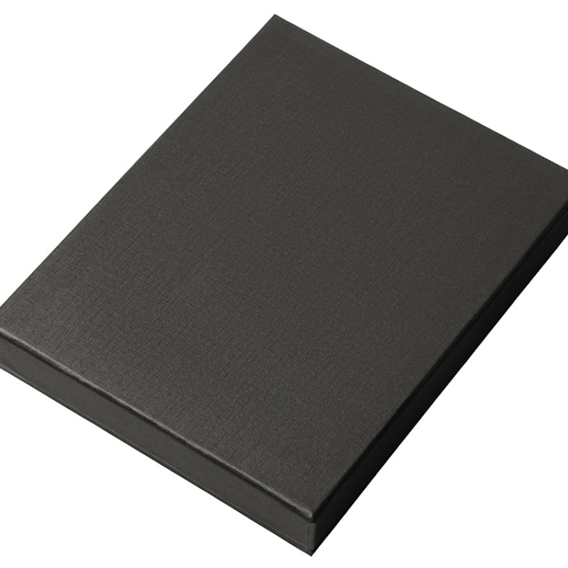 Подарочный набор "Consul": обложка для паспорта и картхолдер, серый Подарочный набор "Consul": обложка для паспорта и картхолдер, серый