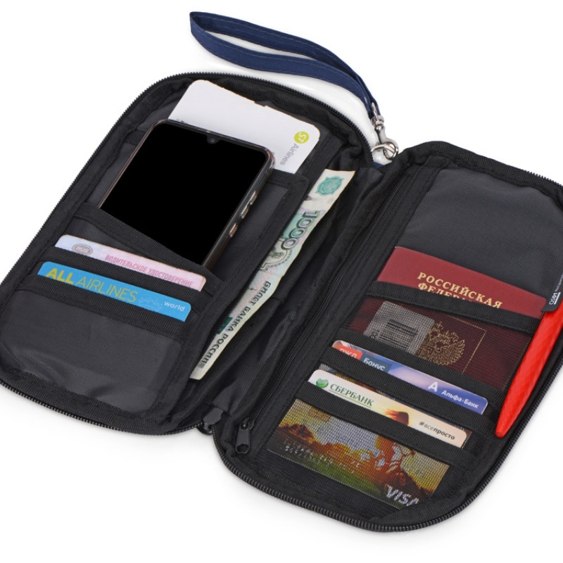 Органайзер для документов "Keep Safe", темно-синий