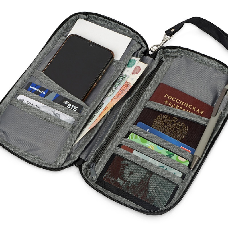 Органайзер для документов "Keep Safe", черный