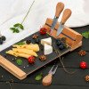 Набор для сыра из сланцевой доски и ножей Bamboo collection "Taleggio"