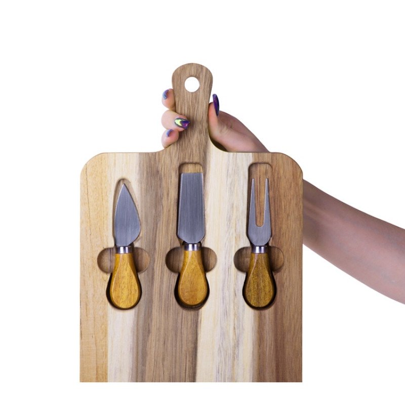 Набор для сыра из акации "Parmesan"