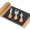 Набор для сыра из сланцевой доски и ножей Bamboo collection "Taleggio" (Р)