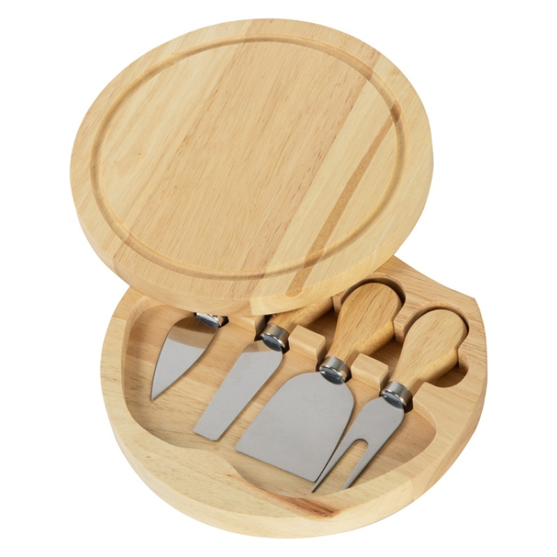 Подарочный набор для сыра в деревянной упаковке "Reggiano"