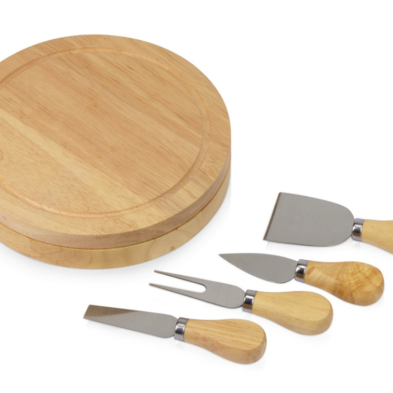 Подарочный набор для сыра в деревянной упаковке "Reggiano"