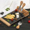 Набор для сыра из сланцевой доски и ножей Bamboo collection "Taleggio" (Р)