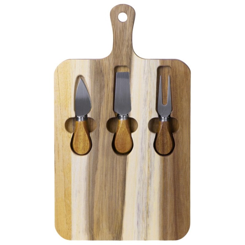 Набор для сыра из акации "Parmesan"