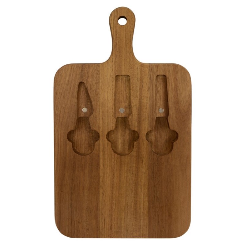 Набор для сыра из акации "Parmesan"