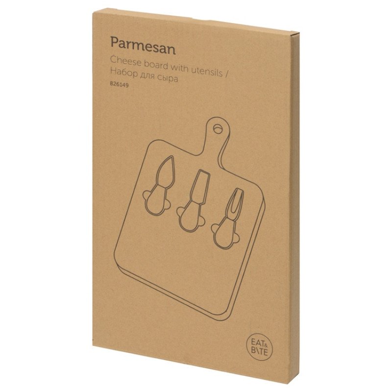 Набор для сыра из акации "Parmesan"