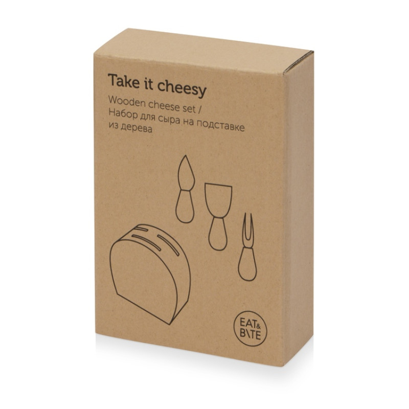 Набор из ножей для сыра на подставке
