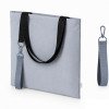 Светоотражающая сумка для шопинга «Neo Reflector» с кольцом, серый светоотражающий + ремувка Светоотражающая сумка для шопинга «Neo Reflector» с кольцом, серый светоотражающий + ремувка