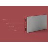 Внешний аккумулятор Rombica NEO ARIA Claret, 10000 мАч, Soft-touch, PD, QCharge, Type-C, бордовый (Р)