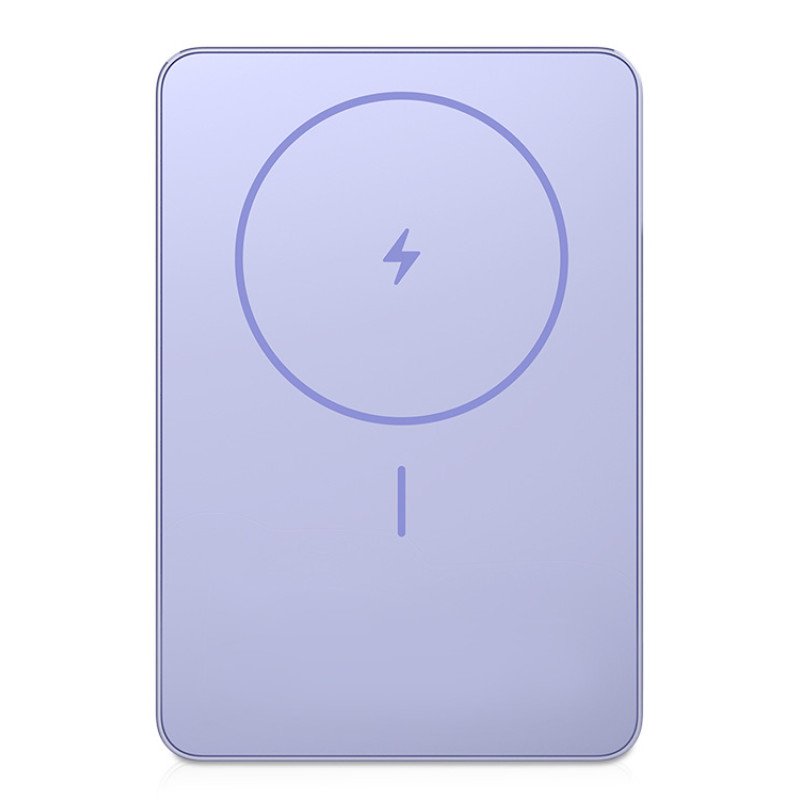 Внешний аккумулятор Xiaomi Super Slim Magnetic Power Bank 5000 Purple Внешний аккумулятор Xiaomi Super Slim Magnetic Power Bank 5000 Purple