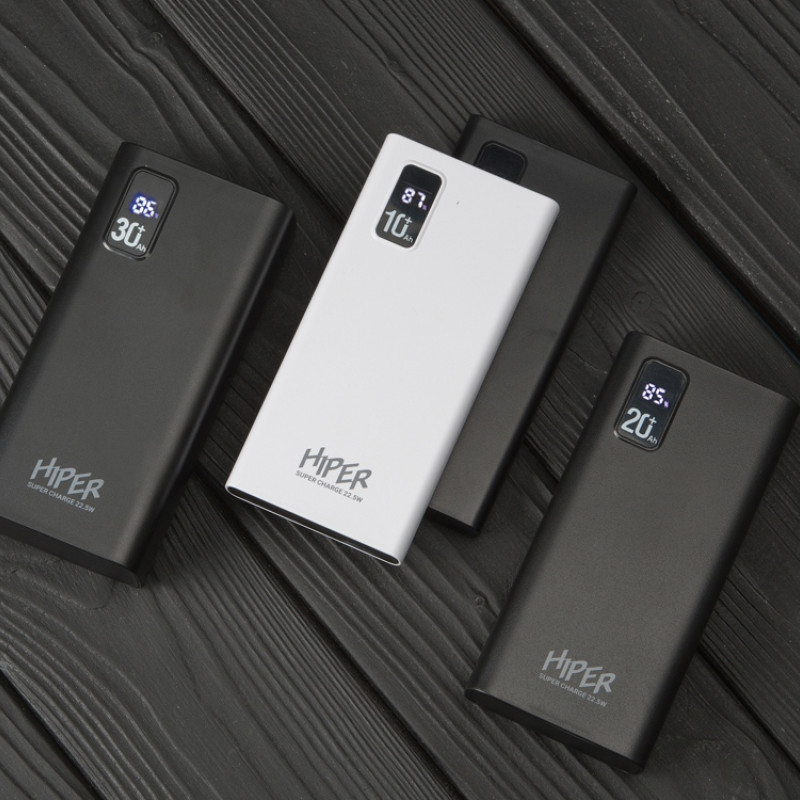 Портативный внешний аккумулятор FAST 30000 White