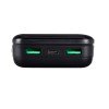 RIVACASE VA2582 (20 000mAh), QC/PD 22.5W внешний аккумулятор с дисплеем, черный /24