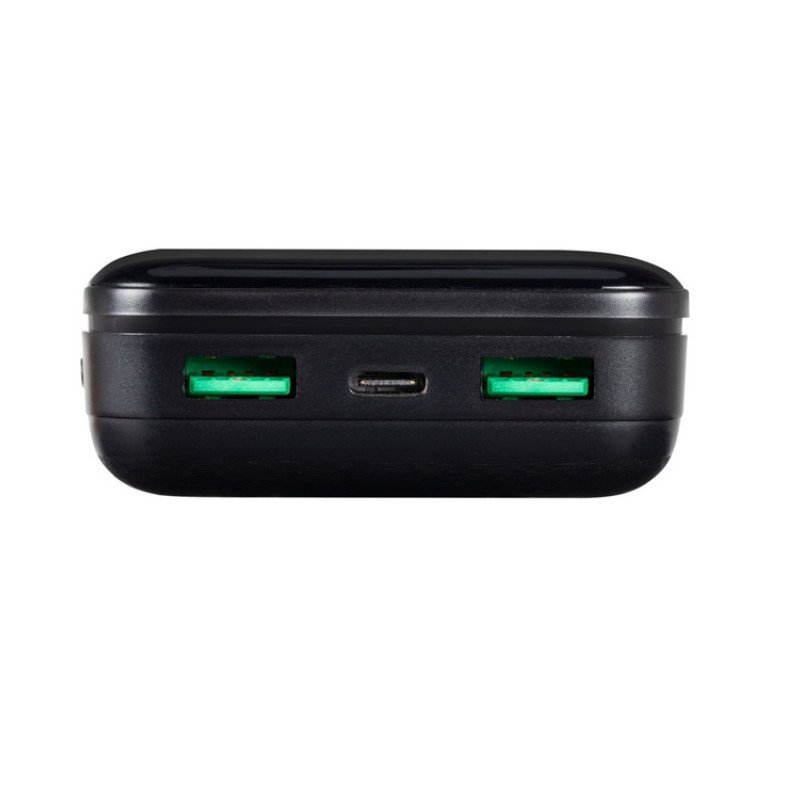 RIVACASE VA2582 (20 000mAh), QC/PD 22.5W внешний аккумулятор с дисплеем, черный /24