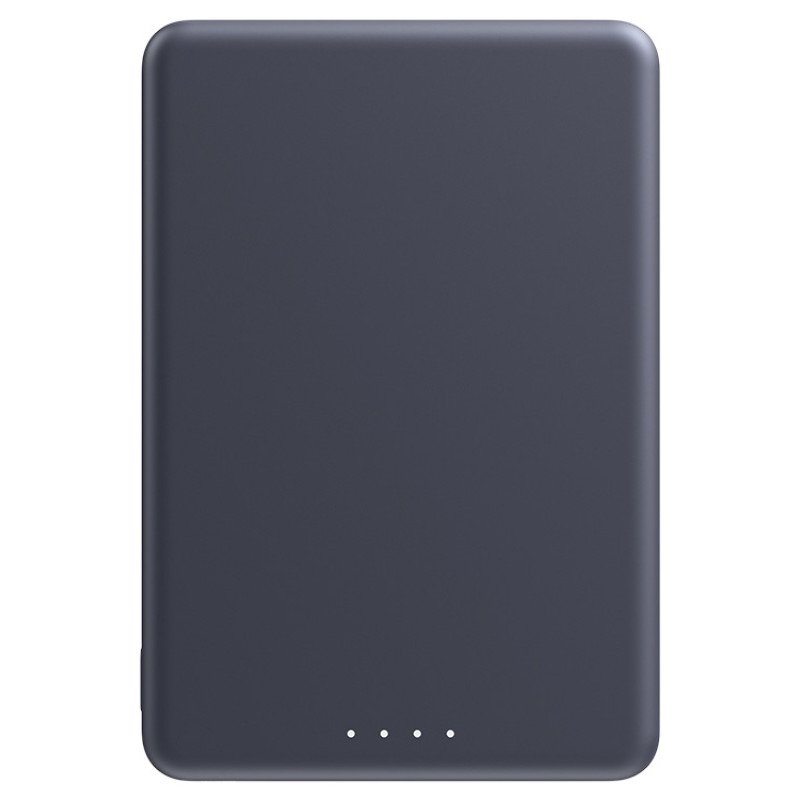 Внешний аккумулятор Xiaomi Super Slim Magnetic Power Bank 5000 Black Внешний аккумулятор Xiaomi Super Slim Magnetic Power Bank 5000 Black