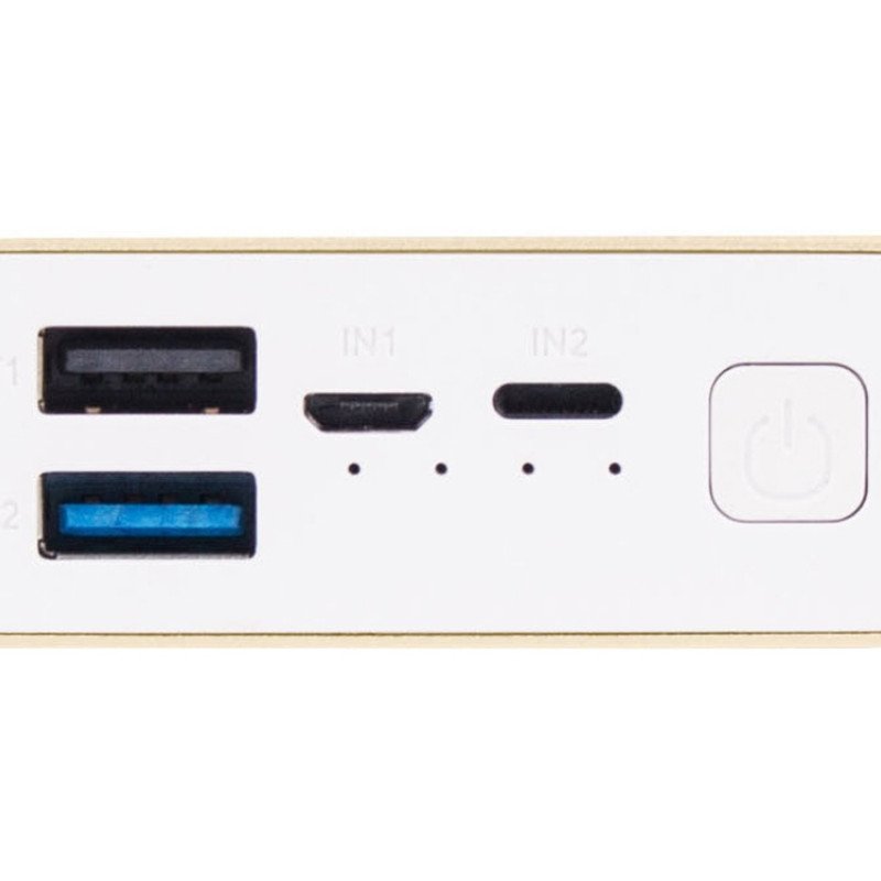 Внешний аккумулятор Rombica NEO AZ220G Quick, 22000 mAh, золотистый Внешний аккумулятор Rombica NEO AZ220G Quick, 22000 mAh, золотистый