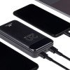 RIVACASE VA2582 (20 000mAh), QC/PD 22.5W внешний аккумулятор с дисплеем, черный /24