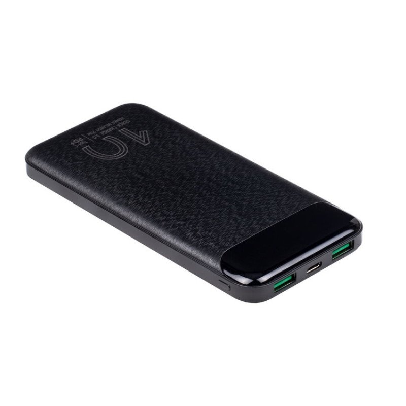 VA2540 (10 000mAh), QC/PD 20W внешний аккумулятор с дисплеем, черный VA2540 (10 000mAh), QC/PD 20W внешний аккумулятор с дисплеем, черный