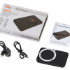 Магнитный беспроводной внешний аккумулятор "MagnetIQ", 5000 mah, 10 W, черный (Р)