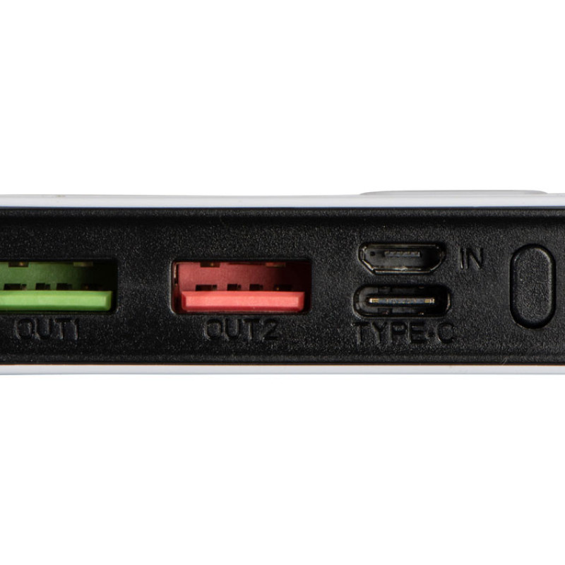 Портативный внешний аккумулятор FAST 10000 White (Р)