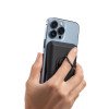 Магнитный беспроводной внешний аккумулятор "MagnetIQ", 5000 mah, 10 W, черный