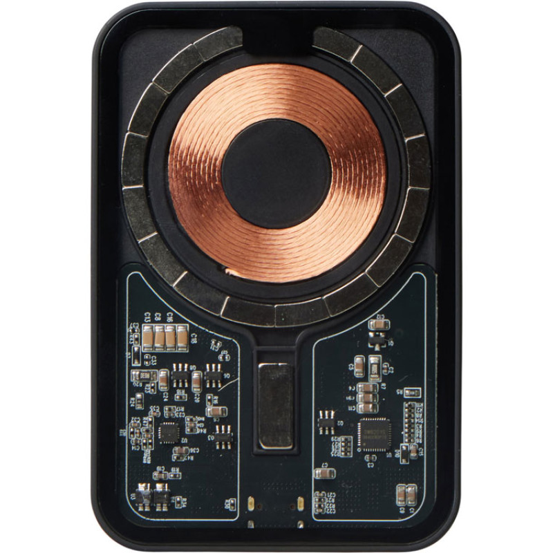 Беспроводной магнитный внешний аккумулятор с QC\PD «MagnifIQ», 10000 мАч, 15 Вт, черный