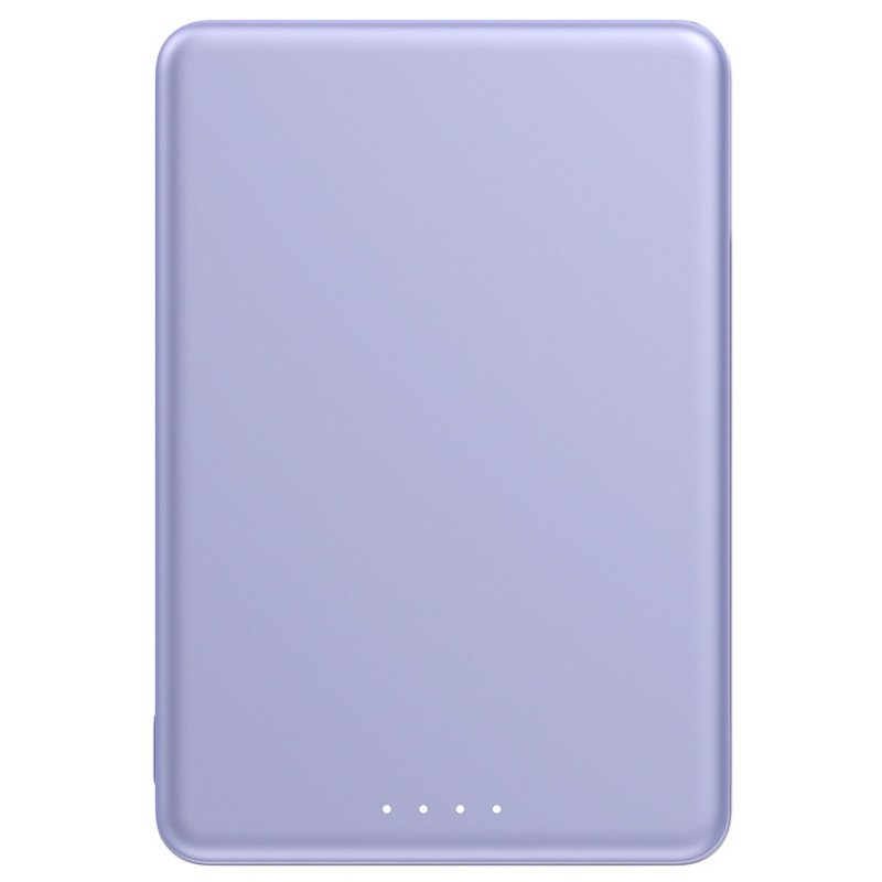 Внешний аккумулятор Xiaomi Super Slim Magnetic Power Bank 5000 Purple Внешний аккумулятор Xiaomi Super Slim Magnetic Power Bank 5000 Purple