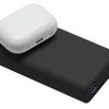 Внешний беспроводной аккумулятор 2-в-1 с функцией зарядки Apple Watch, QC/PD «AtomIQ», 10000 мАч, черный Внешний беспроводной аккумулятор 2-в-1 с функцией зарядки Apple Watch, QC/PD «AtomIQ», 10000 мАч, черный