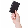 Магнитный внешний беспроводной аккумулятор «Polarix», QC/PD, 10000 мАч, черный