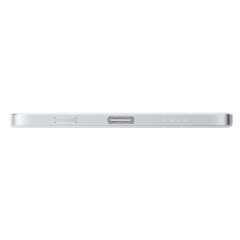Внешний аккумулятор UltraThin Magnetic Power Bank 5000 15 Вт, c CCC сертификацией, серебристый