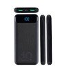 VA2540 (10 000mAh), QC/PD 20W внешний аккумулятор с дисплеем, черный VA2540 (10 000mAh), QC/PD 20W внешний аккумулятор с дисплеем, черный