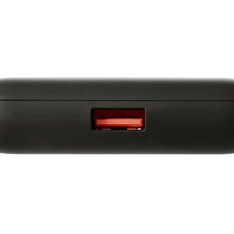 Беспроводной внешний аккумулятор с подсветкой лого и подставкой «Magflash», 10000 мАч, 15 Вт, черный