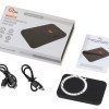 Магнитный беспроводной внешний аккумулятор "MagnetIQ", 5000 mah, 10 W, серый Cool gray 7C
