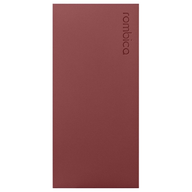 Внешний аккумулятор Rombica NEO ARIA Claret, 10000 мАч, Soft-touch, PD, QCharge, Type-C, бордовый (Р)