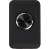 Магнитный беспроводной внешний аккумулятор "MagnetIQ", 5000 mah, 10 W, черный (Р)