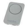 Магнитный беспроводной внешний аккумулятор "MagnetIQ", 5000 mah, 10 W, серый Cool gray 7C