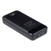 RIVACASE VA2582 (20 000mAh), QC/PD 22.5W внешний аккумулятор с дисплеем, черный /24