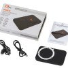 Магнитный беспроводной внешний аккумулятор "MagnetIQ", 5000 mah, 10 W, черный