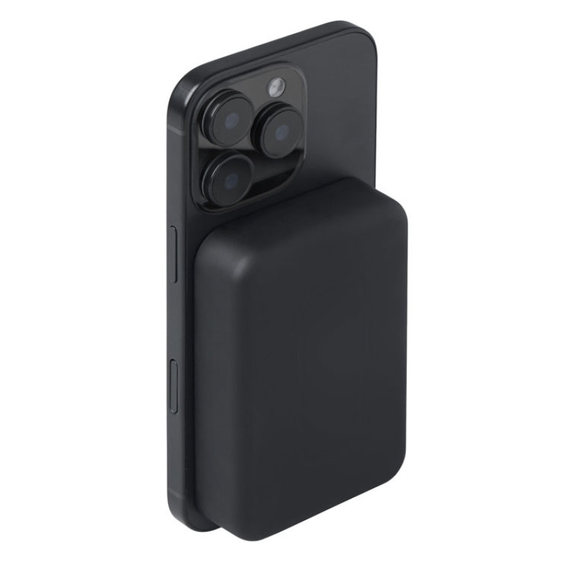 Беспроводной магнитный внешний аккумулятор с QC\PD «MagnifIQ», 10000 мАч, 15 Вт, черный