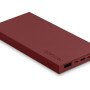 Внешний аккумулятор Rombica NEO ARIA Claret, 10000 мАч, Soft-touch, PD, QCharge, Type-C, бордовый (Р)